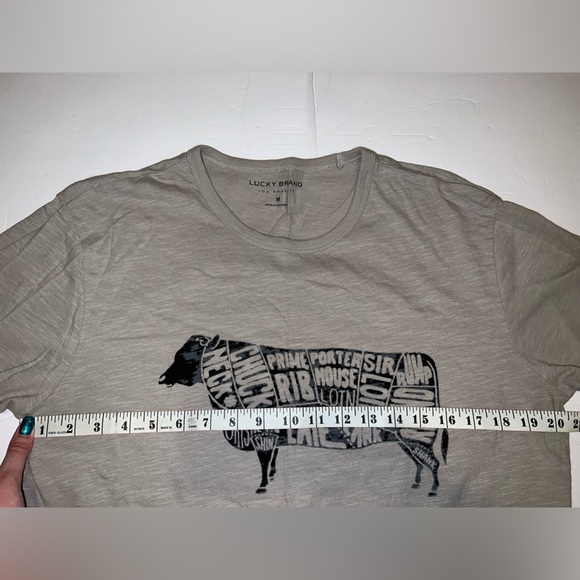 Lucky Brand Beef Cuts Tee - Picture 7 of 10
